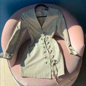 Nude/Khaki #Missguided dress